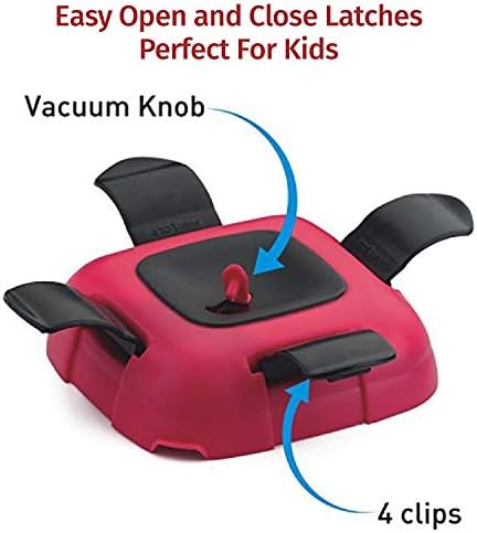 Pinnacle Lunchbox isoliert auslaufsicher Rosa 473ml Thermo-Thermos Behälter Erwachsene Kinder NeuesModule