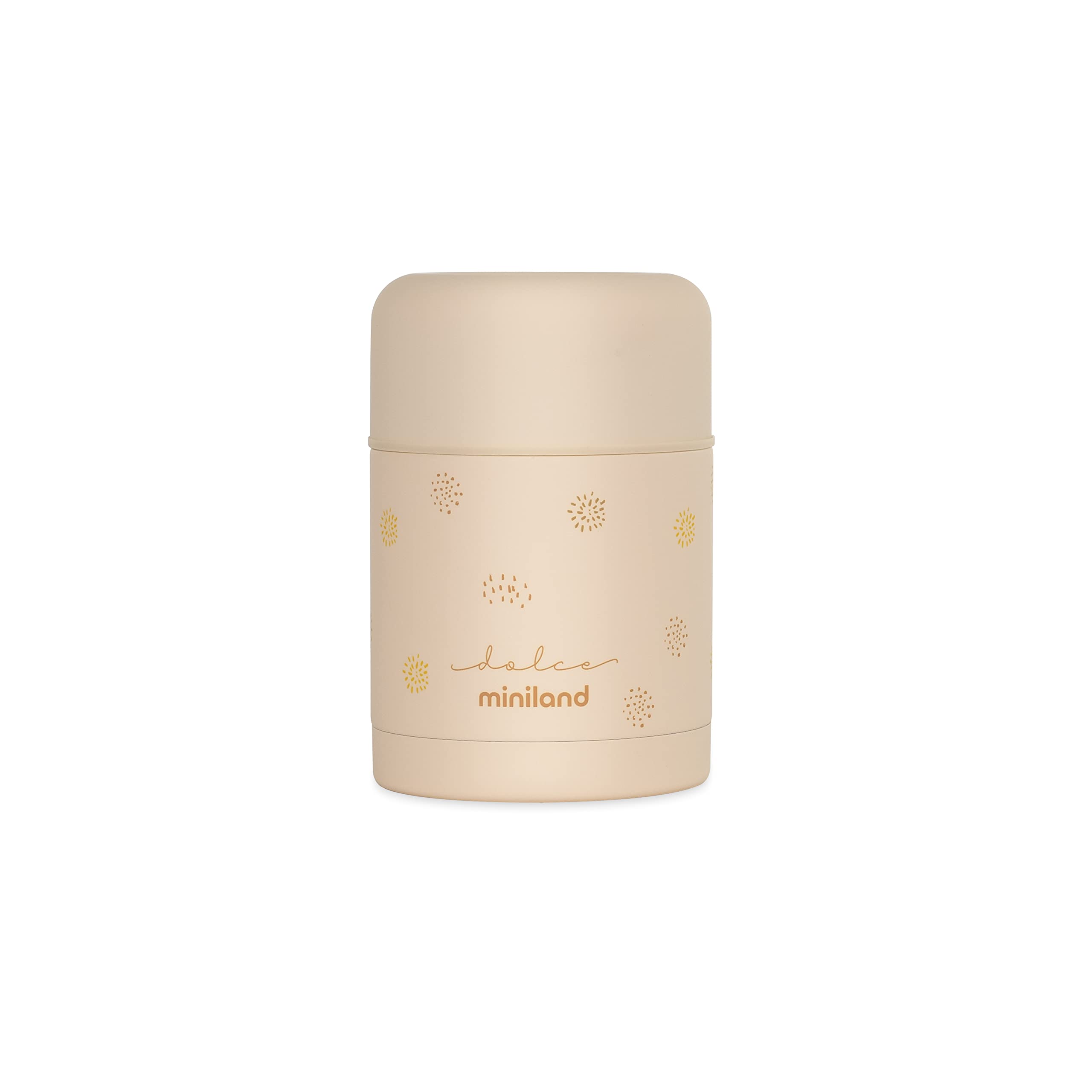 Miniland Food Thermy Vanilla 600 ml Isolierbehälter für dauerhafte Temperatureigenschaften bei Mahlzeiten